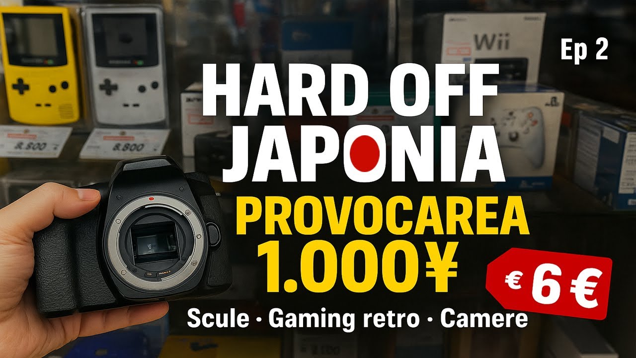 Hard Off Japonia: ce cumperi cu 1000¥? (scule, gaming, camere) [2025]