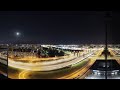 Вид из номера Санкт-Петербург отель DOMINA Пулковское шоссе. Видео 360 Timelapse .