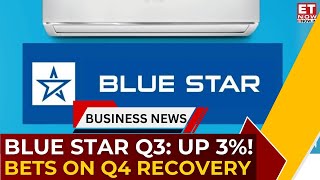 Blue Star Q3 Result Shares Jump On Strong Summer Outlook Management Speaks On Demand, Margins