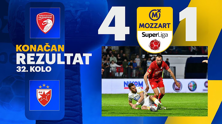 Mozzart Bet Super liga 2024/25 - 32.Kolo: RADNIČKI 1923 – CRVENA ZVEZDA 4:1 (1:0)