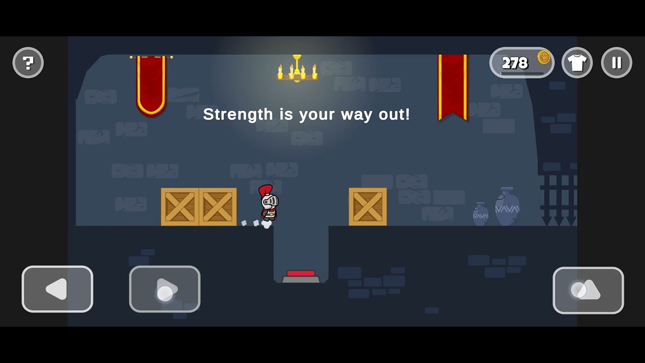 Castle of Darkness Level 14 strength is your way out