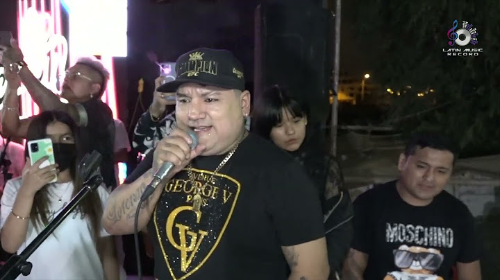 Chacalon Jr -  Pecado de Amor / Mariposa / Cicatrices - ¡Feliz Cumpleaños! Lorenzito Palacios