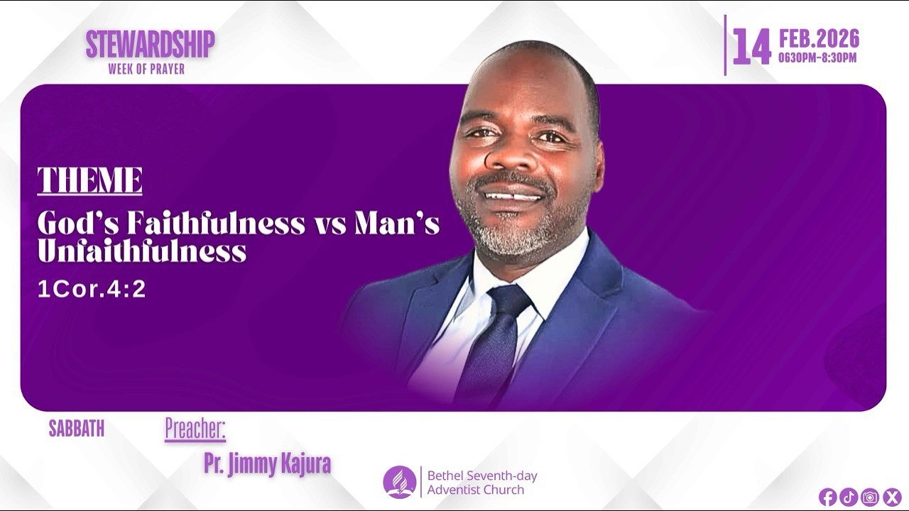 🔴Live: Stewardship Week of Prayer|| Sabbath Worship ||Pr.Kajura Jimmy