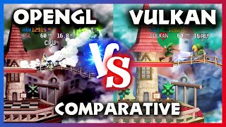 Super Smash Bros Ultimate Yuzu | OpenGL VS Vulkan | Comparative on PC | Yuzu Early Access