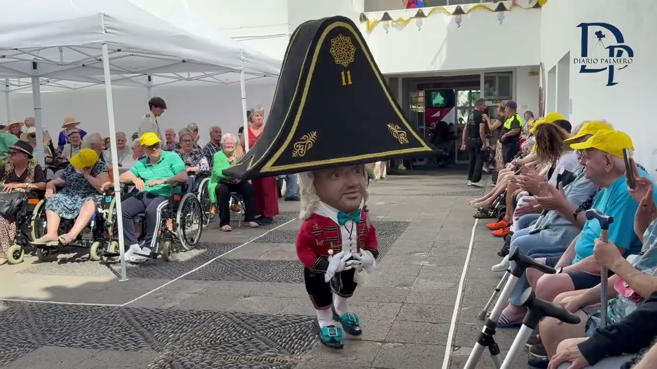 Más de 300 mayores residentes en centros de la Isla disfrutan de la Danza de Losa Enanos