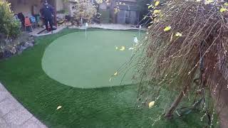 Réalisation d'un putting green haut de gamme dans un jardin chez un particulier fan de golf à Paris screenshot 5