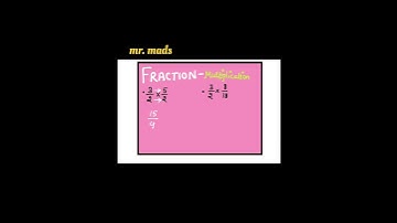Fraction - Multiplication | #viral #shortsvideo #shorts #trending #maths #fraction #multiplication