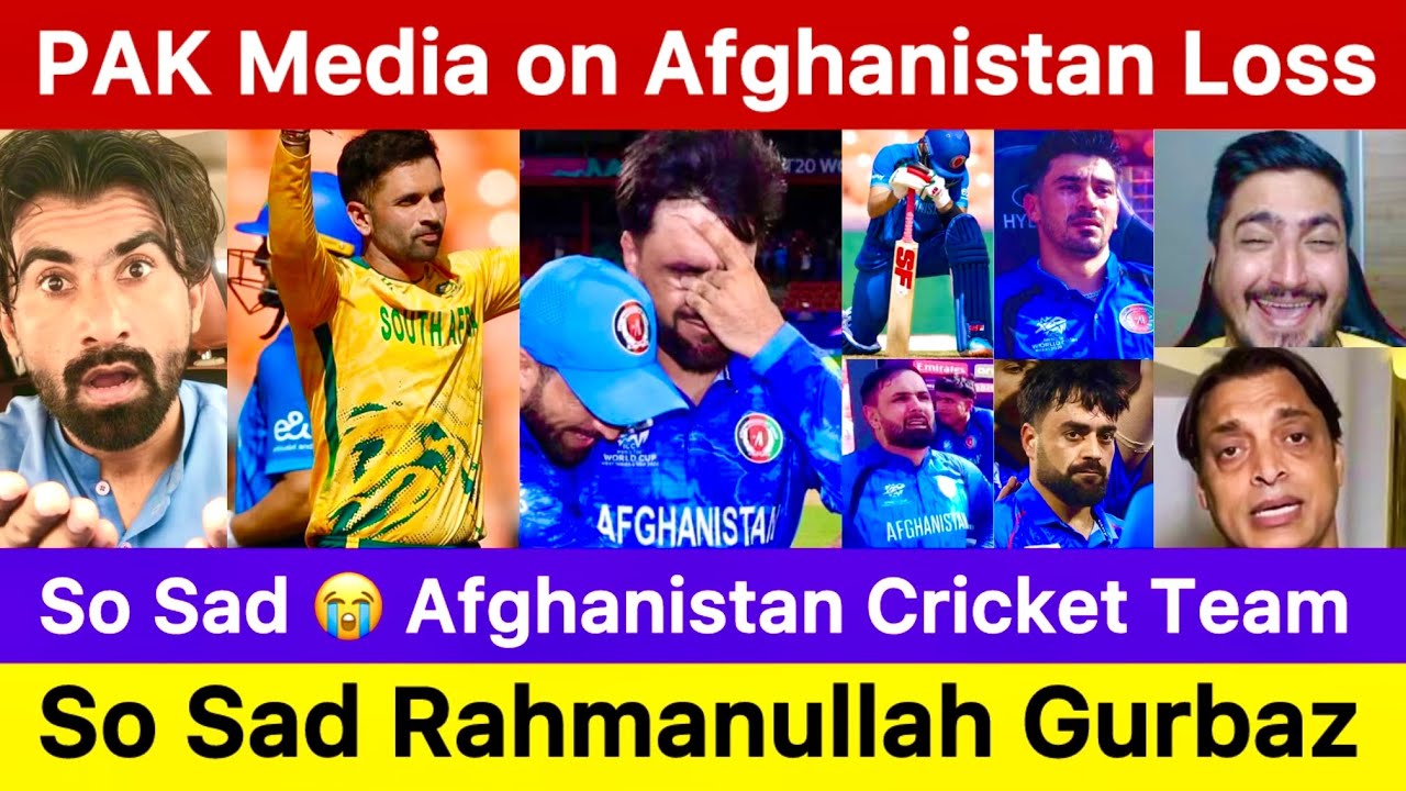 afghanistan vs south africa | pathan bhai reaction | pakistan media on afg vs sa 