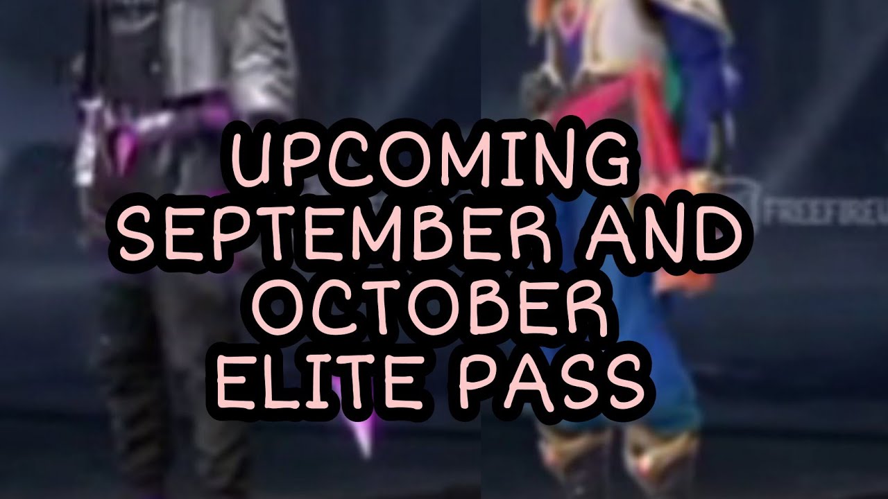 UPCOMING SEPTEMBER AND OCTOBER ELITE PASS BUNDLE 🤩🤩🤩🤩