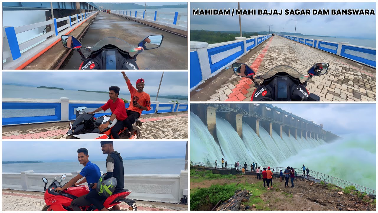 "Exploring the Majestic Mahi Bajaj Sagar Dam in Banswara | Must-See Tourist Attraction" 