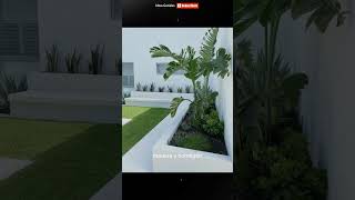 Ideas de paisajismo para jardines modernos #diseño #decoracion #home #paisajismo #jardin #plantas