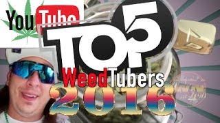 Top 5 WeedTubers of 2016 ,Who do you like ?