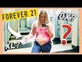 What ACTUALLY Fits a Size 12 at Forever 21?