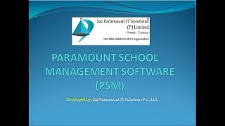 Paramount School Management Software (PSM) - Saiparamount screenshot 2