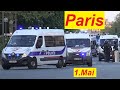 PARIS - 1er Mai 2023 - Forces de l&#39;Ordre et Services de Secours - 3/4