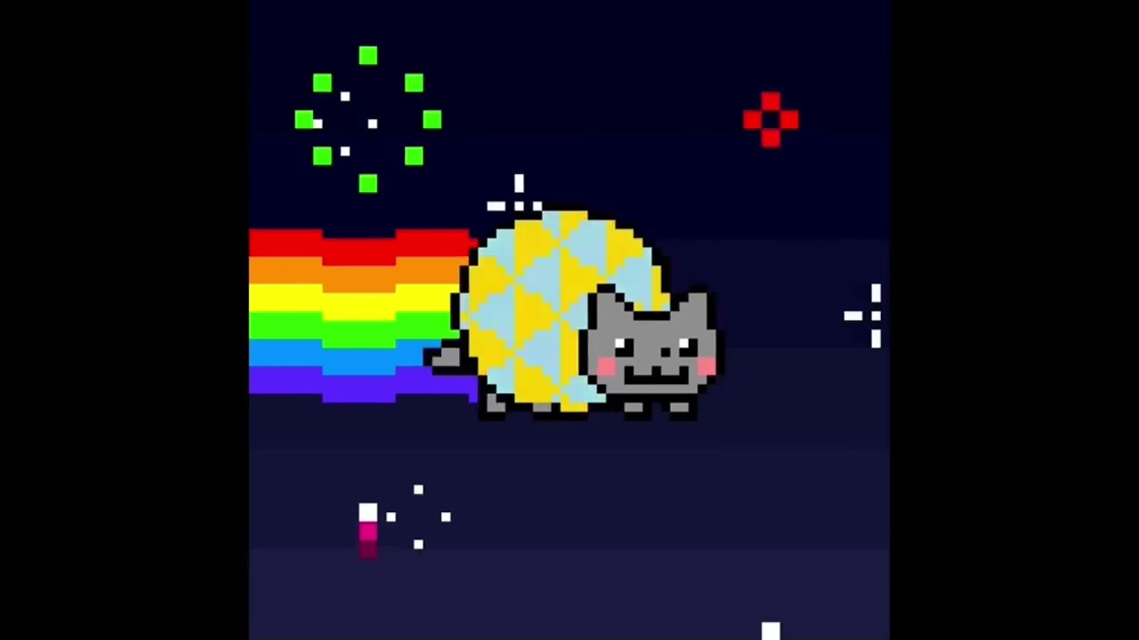 Happy new year Nyan cat! #nyancat #nostalgia #trending #fyp #trend #viral #cat #newyear
