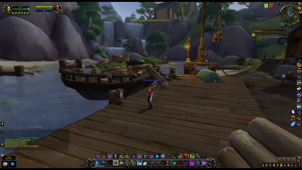 WoW quest - Proclamation Investigation