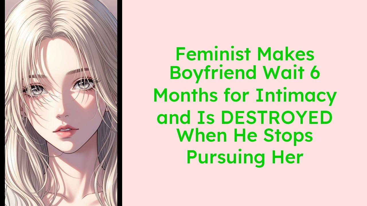 Feminist Makes Boyfriend Wait 6 Months for Intimacy and Is DESTROYED When He Stops Pursuing Her
