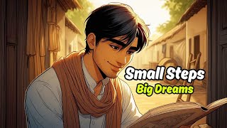 Small Steps Big Dreams | Motivational English Story with Life Lesson
