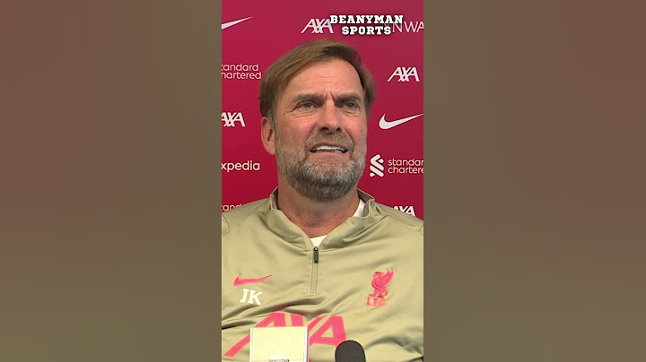 Jurgen Klopp Watches Beanymansports? 👀 | He's Not Happy He Looks Red On YouTube