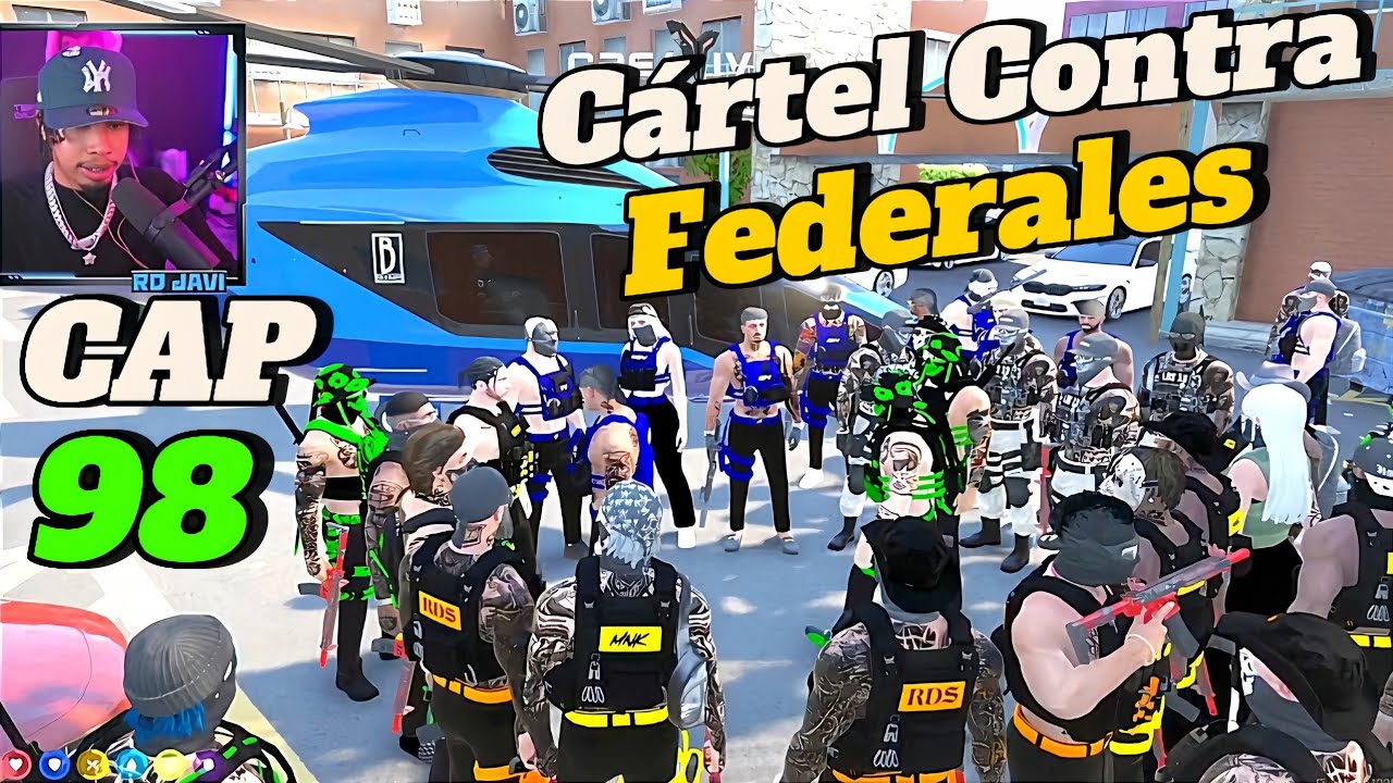 RDjavi: Ofrece 5 Millones Por Cártel Para Rescatar A Damián De Los Federales | GTA RP