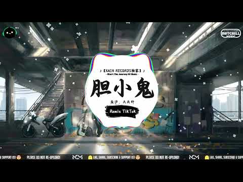 胆小鬼 (抖音DJ版) - 盐汐、大头针『你爱咖啡 低调的感觉，偏爱收集的音乐怪得很另类。』♪ || 抖音热门歌曲 | 抖音热播版 | 抖音 | TikTok ♪