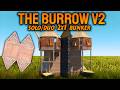 BURROW 2 - Solo/Duo COZY BUNKER 2x1 | Rust Base Design