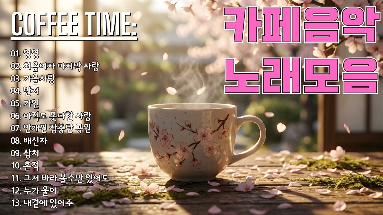 광고없는 노래모음 카페음악 🎸 카페음악 노래모음: 남자는 말합니다, 오라버니, 당신이좋아,미운 사랑