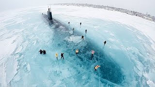 潜水艦が南極大陸の下で奇妙な形状を検出した後、消失しました