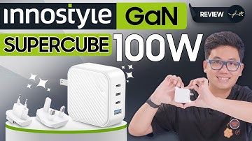 Sạc Innostyle SuperCube GaN 100W: Sạc chân ái là đây! | Thế Giới Phụ Kiện