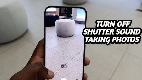 How To Turn Off Shutter Sound Tecno Spark slim 