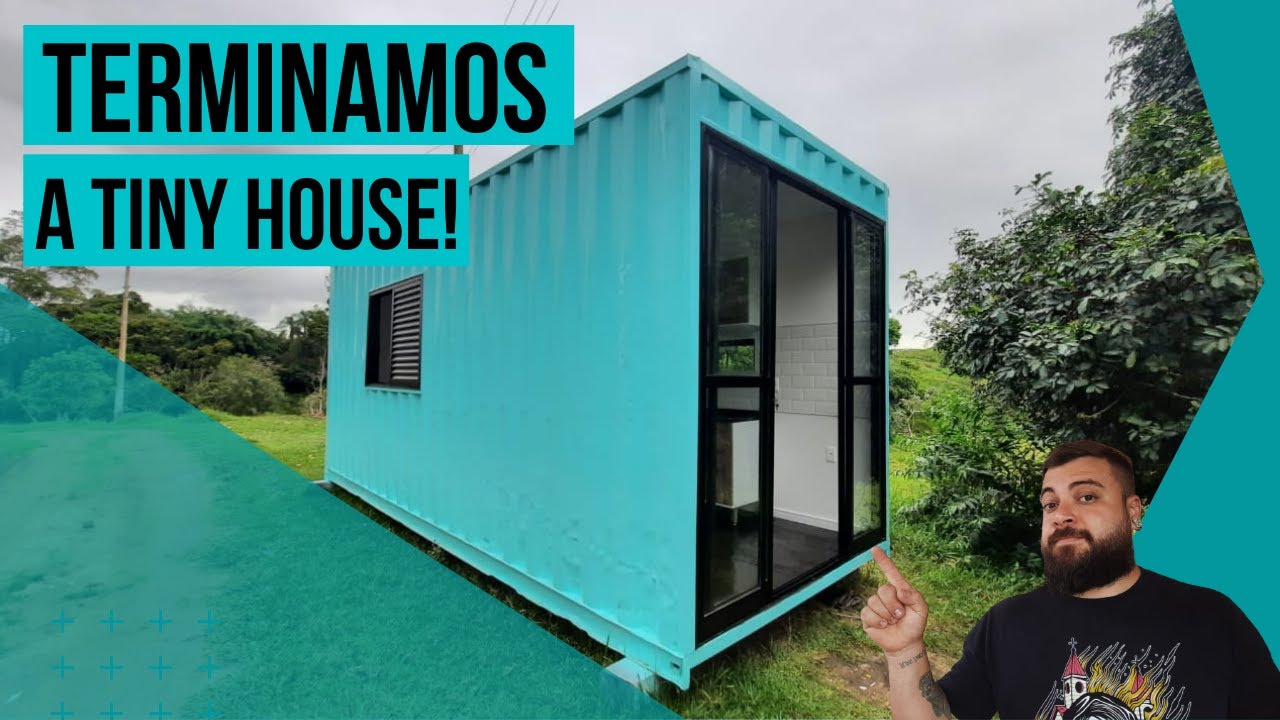 Terminamos a tiny house! Será que deu tudo certo?!