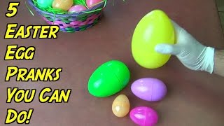 5 Easter Egg Pranks You Must Try HOW TO PRANK (Evil Booby Traps) | Nextraker