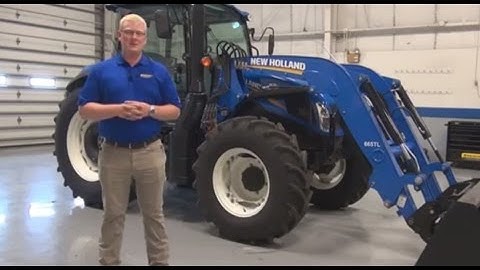 Easy Loader Attachment for New Holland 665TL Loader
