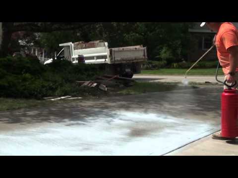 How to Seal a Concrete Driveway, Patio or Sidewalk