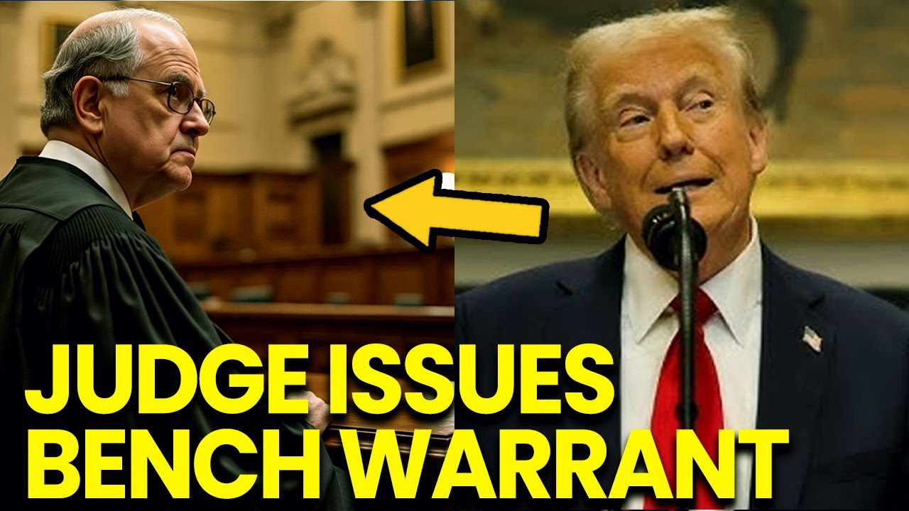 Trump FLEES HEARING as Judge ISSUES Bench Warrant