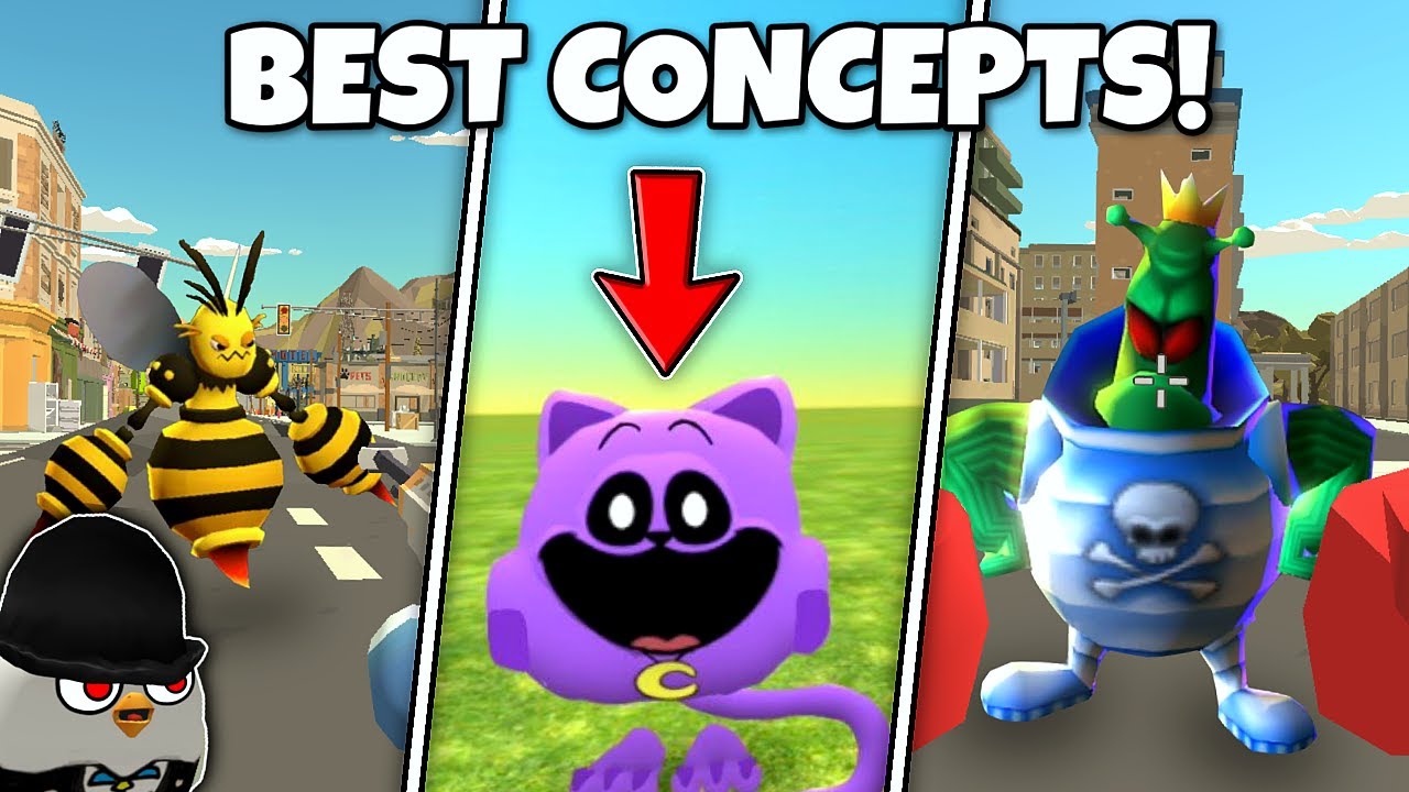 😨 BEST CONCEPTS in FUTURE UPDATE 4.1.0! - Chicken Gun