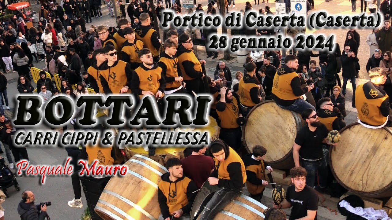 CARRI CIPPI & PASTELLESSA 'a Festa 'e Sant'Antuono Portico di Caserta (Caserta) 28 gennaio 2024