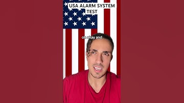 USA Alarm System Test