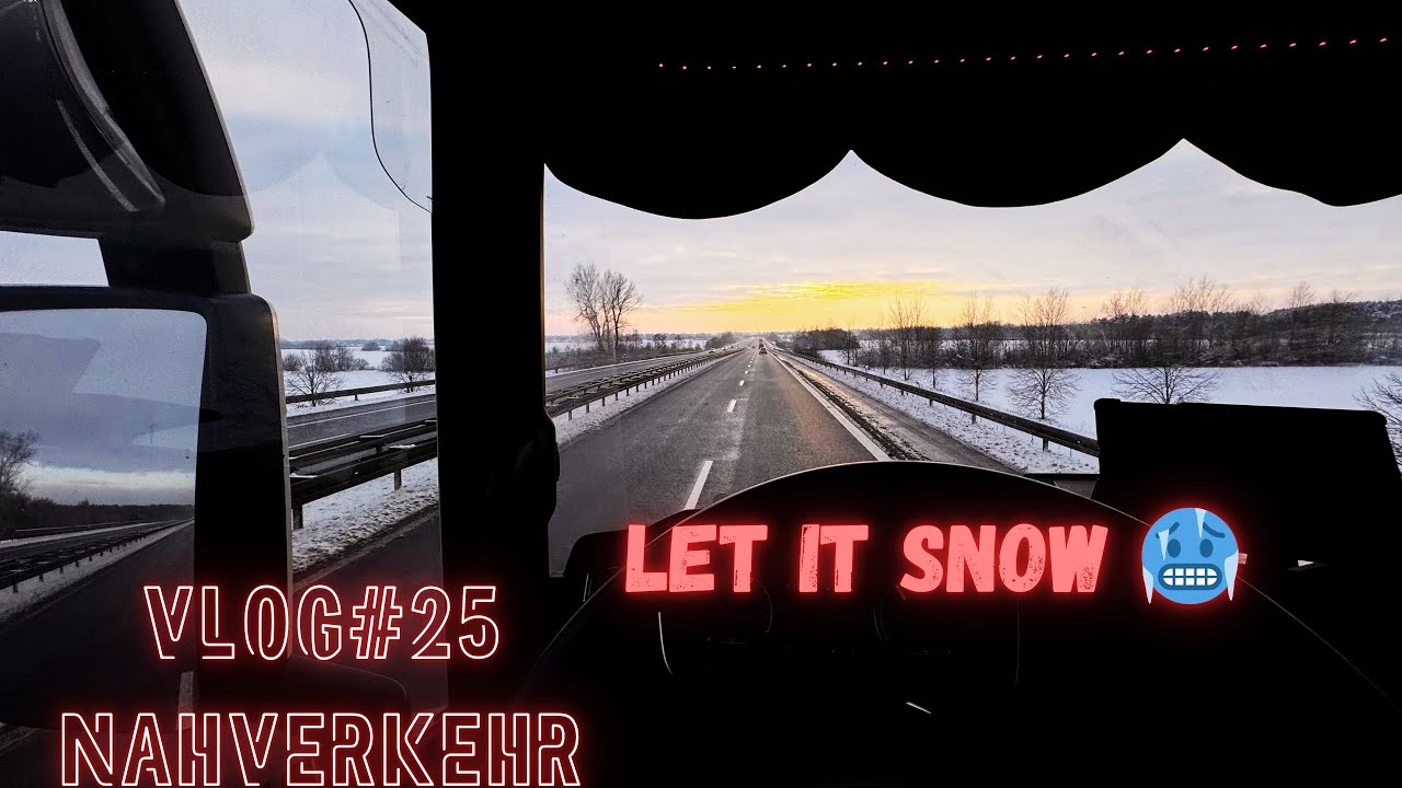 LKW Vlog#25 | Nahverkehr Es liegt Schnee ❄️☃️