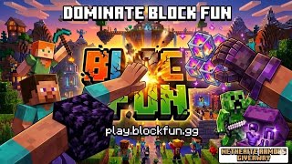 How I Dominate this public minecraft server|block fun | lifesteal server| play.blockfun.gg|