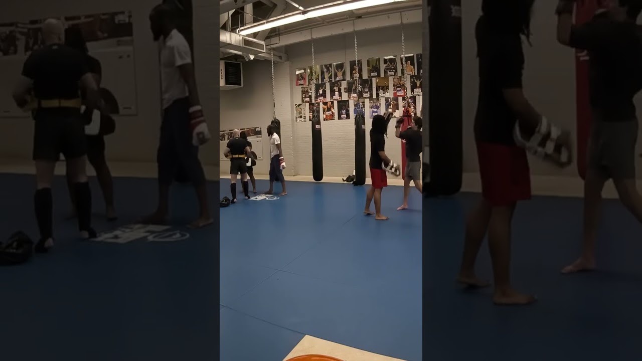 Muay Thai Kicking tip during live class!