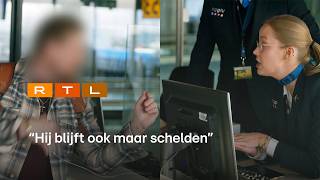 Isabel belt security: passagier woest omdat hij zijn vlucht heeft gemist | Schiphol Airport