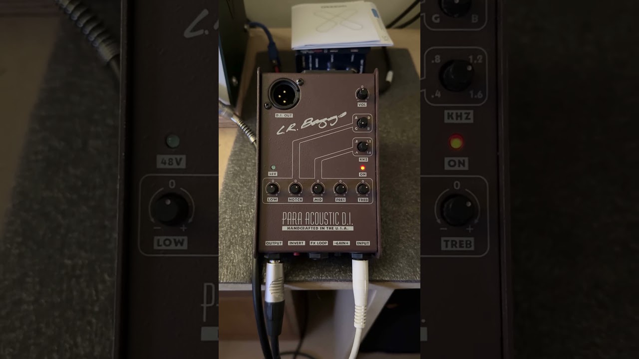 LR Baggs Para Acoustic DI First Look | Acoustic Guitar Gear Test