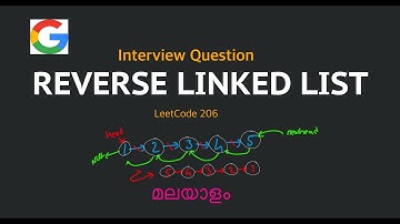 Reverse Linked List - LeetCode 206 - മലയാളം Coding Explanation | France Trip | Python | Blind 75