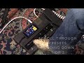 IK Multimedia iRig STOMP I/O - USB pedalboard demo with iPhone