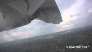 Air Bagan ATR 72-500 W9 9607 Smooth takeoff out of Yangon screenshot 5