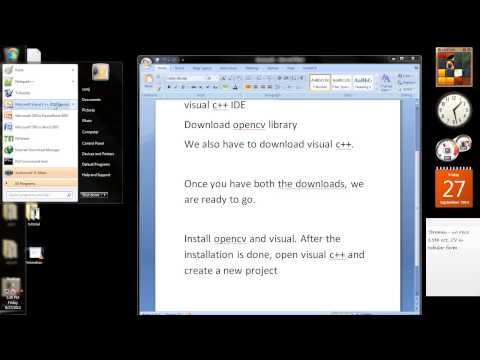 Linking OpenCV to Visual C++