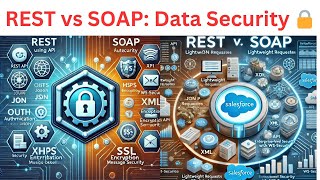 REST vs SOAP #SalesforceIntegration #RESTvsSOAP #APIIntegration #SalesforceAPI