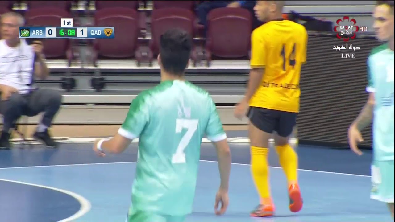 مباراة العربي x القادسية - الدوري العام لكرة قدم الصالات - الجمعة 2021/1/15